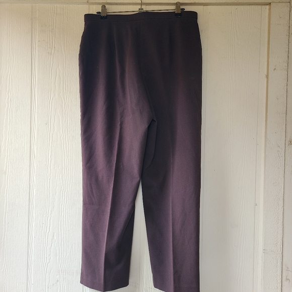JM Collection Brown Dress Pants Size 10 Petite - Picture 3 of 10